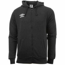 Men’s Hoodie Umbro THROUGH SMALL LOGO Black