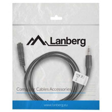 LANBERG Jack 3.5 mm M/H Cable 1.5 m