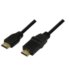 LogiLink HDMI - HDMI, 1.8m HDMI кабель 1,8 m HDMI Тип A (Стандарт) Черный CH0052