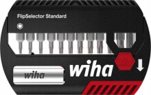 Купить инструменты для работы с кабелем Wiha: Wiha Wiha FlipSelector 39124 Bitsæt 13 dele Torx