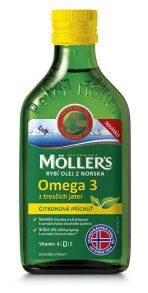 Рыбий жир и Омега 3, 6, 9 millers Omega 3 Cod Liver Fish Oil Рыбий жир из печени трески со вкусом лимона 250 мл