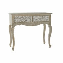 Console DKD Home Decor White Multicolour Wood Mango wood 92 x 42 x 81 cm