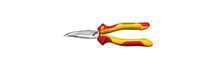 Wiha Professional electric - Needle-nose pliers - Steel - Red - Yellow - 20 cm - 20.3 cm (8