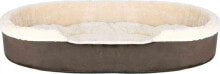 Лежаки и домики для собак Trixie Legowisko Cosma, 70 × 55 cm, ciemny brąz/beż