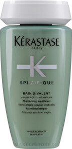 Ausgleichendes Shampoo bei fettiger Kopfhaut und trockenen Spitzen - Kerastase Specifique Bain Divalent Shampoo