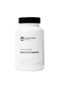 Витаминно-минеральные комплексы nutritional Roots Plant-Based Multivitamin+ Комплекс витаминов растительного происхождения 90 капсул