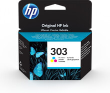 Картриджи для принтеров струйный картридж трехцветный HP 303 4 мл 1 шт