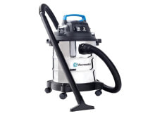 Vacmaster Stainless Steel Wet/Dry Vac, 5 Gallon, 3 HP 1-1/4