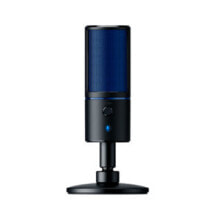 Аксессуары для приставок Razer Seiren X - PS4 Черный, Синий Микрофон для игровой консоли RZ19-02290200-R3G1
