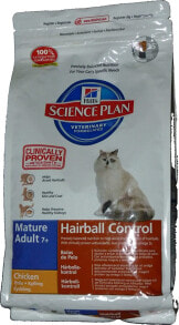Сухой сухой корм для кошек Hills, для взрослых, для облегчения отхождения комков шерсти, 1.5 кг