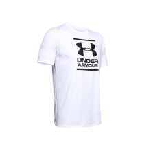 Мужские спортивные футболки мужская футболка спортивная с логотипом на груди для бега Under Armour GL Foundation SS