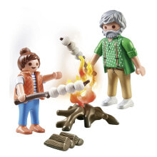 PLAYMOBIL Campfire With Marshmallows Construction Game