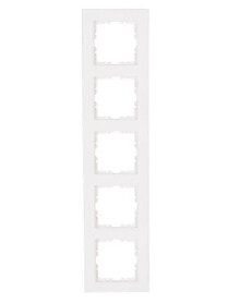 Умные розетки, выключатели и рамки Kopp 402929004 рамка для розетки/выключателя Белый