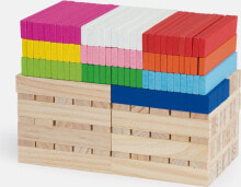 Набор деревянных блоков Viga 250 элементов, 22,5 x 22 см