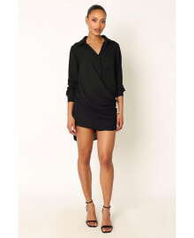 Petal and Pup women's Niky Long Sleeve Mini Dress