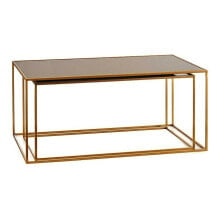 Set of 2 tables Black Golden (2 pcs)