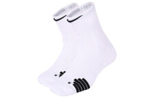 Nike 精英篮球训练中筒袜 情侣款 组合装 白色 / Nike Underwear SX7625-100