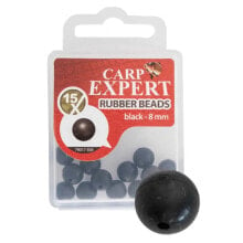 CARP EXPERT Round Rubber Beads