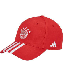 adidas men's Red Bayern Munich Baseball Adjustable Hat