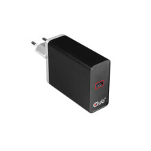 CLUB3D CAC-1901EU зарядное устройство для мобильных устройств Для помещений Черный