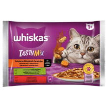 Cat food Whiskas Tasty Mix Chicken Veal Lamb Birds Carrot 4 x 85 g