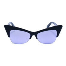 Женские солнцезащитные очки женские солнцезащитные очки кошачий глаз прозрачные черные Italia Independent 0908-009-GLS (59 mm)
