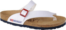 Женские шлепанцы Geographical Norway Geographical Norway Sandalias Flip Flops Woman GNW20415-34 białe 40