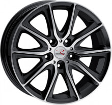 Колесный диск литой R-Style Wheels SR13 black front polished 6.5x16 ET38 - LK5/114.3 ML70.4