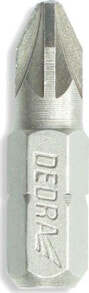 Биты Dedra Screwdriver bits Pozidriv PZ3x25mm, 3 pcs blister (18A01PZ30-03)