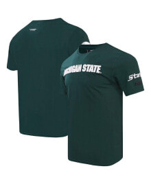 Купить мужские футболки и майки Pro Standard: Men's Green Michigan State Spartans Classic T-shirt