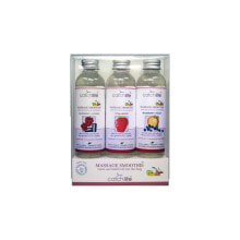 Lubricant Nature Body 3 x 75 ml Strawberry Peach Raspberry