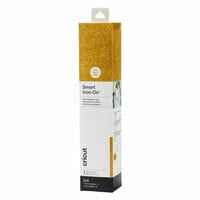 Cricut Smart Iron-On - Heat transfer vinyl roll - Gold - Monochromatic - Glitter - 330 mm - 2700 mm