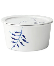 Товары для дома blue Fluted Mega 1-Qt. Porcelain Covered Dish