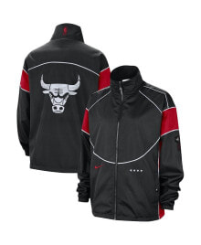 Nike women's Black Chicago Bulls 2023/24 City Edition Courtside Swoosh Fly Full-Zip Jacket