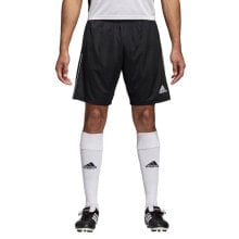 Мужские шорты спортивные черные  футбольные  Adidas CORE 18 TR Short M CE9031