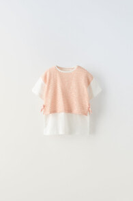 Short sleeve T-shirts for girls from 6 months to 5 years old