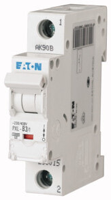 Автоматика для электрогенераторов eaton PXL-C3/1 прерыватель цепи Миниатюрный выключатель 236049