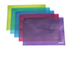 Полки и панели для инструментов rapesco Foolscap Bright Popper Wallet обложка с зажимом Полипропилен (ПП) 0688