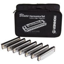 Hohner 7 Blues Harmonica Starter Set