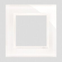 Умные розетки, выключатели и рамки kontakt-Simon Single frame SIMON54 NATURE glass white pearl - DRN1 / 70