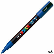 Marker POSCA PC-3M Blue (6 Units)