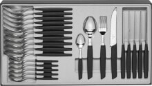 Victorinox Victorinox Swiss Modern Cutlery Set 24 pcs. black