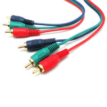 EUROCONNEX 3xRCA RGB Cable 1.5 m