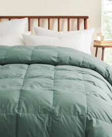 UNIKOME cotton All Season Goose Feather Down Comforter, King