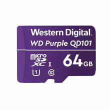 Карты памяти карта памяти микро SD Western Digital WDD064G1P0C 64GB