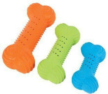 Игрушки для собак Zolux Zabawka kauczukowa kość chrupiąca 10 cm różne kolory