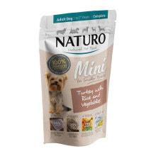 Купить товары для собак NATURO: NATURO Adult Mini Turkey And Rice 150g Wet Dog Food