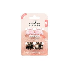 Купить резинки, ободки, повязки для волос invisibobble: Hair clip Clipstar Petit Four 4 pcs