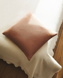 Jute cushion cover