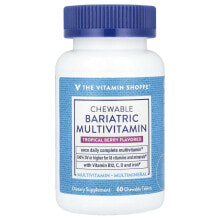 Chewable Bariatric Multivitamin, Tropical Berry, 60 Chewable Tablets